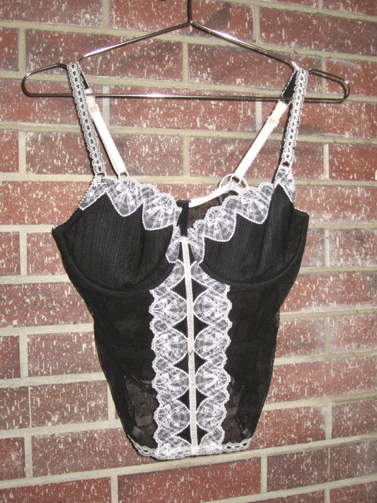 00s VS black swan bustier corset