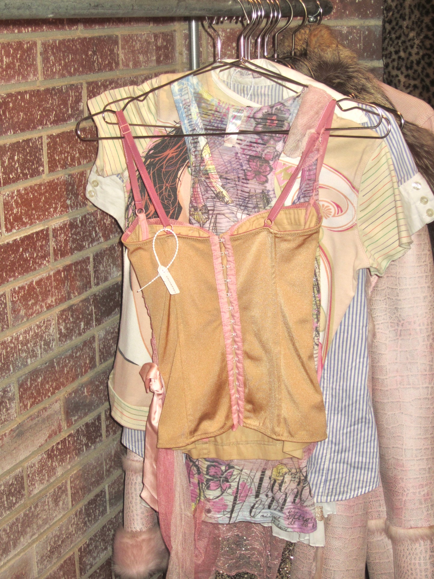 00s Italian vintage ballet bustier