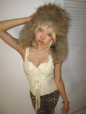 Australian 00s vintage vanilla cream bustier