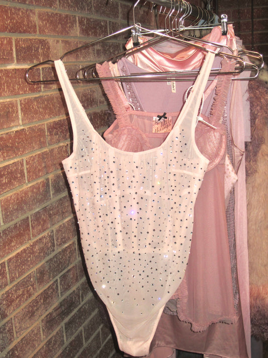 00s VS rhinestone corset top