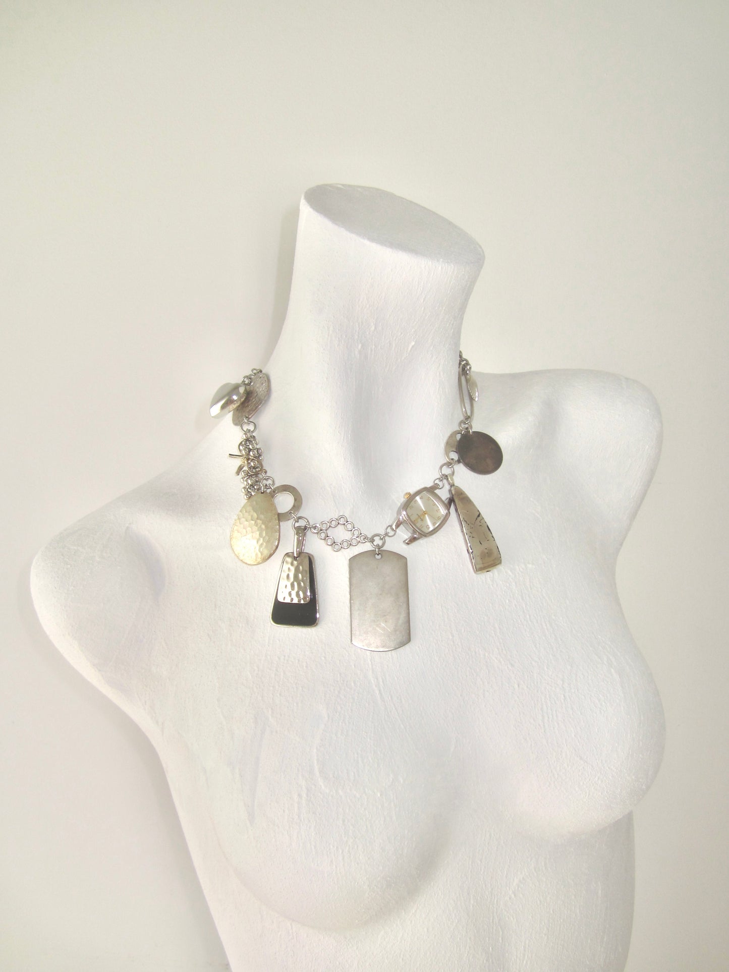 “Maxine watch” handmade necklace