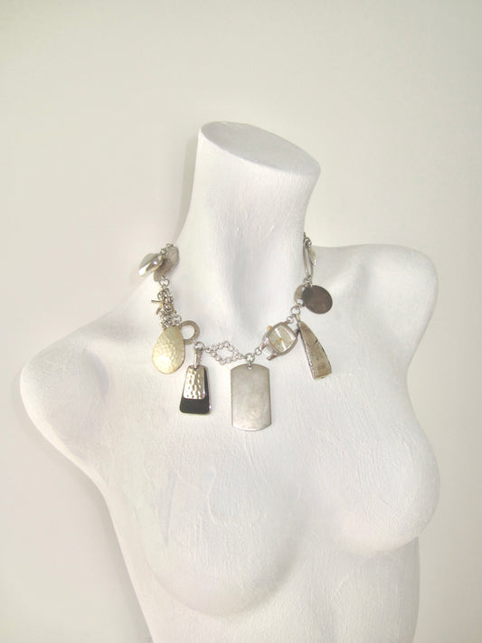 “Maxine watch” handmade necklace