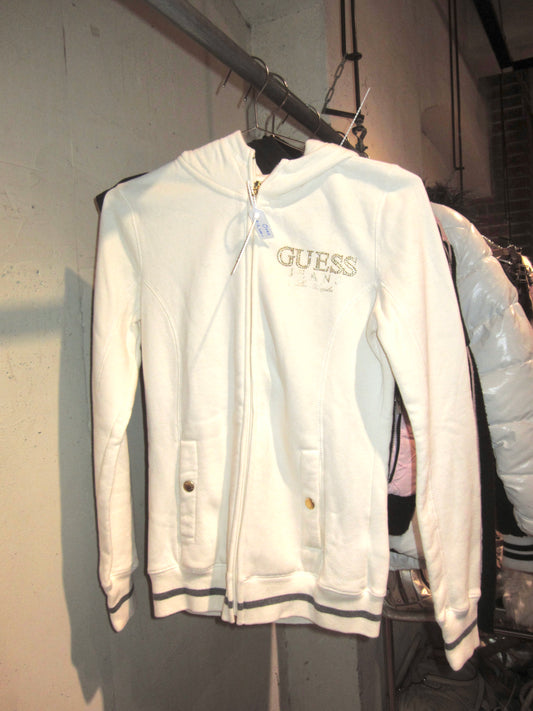 Vintage guess jeans cream zip up