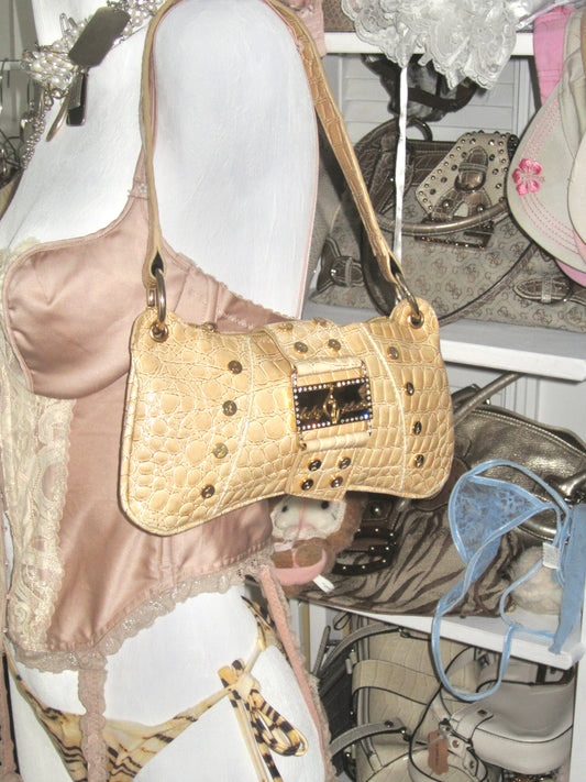 Vintage baby phat pyson gold bag