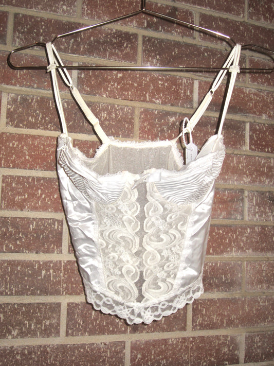 00s US vintage lace bustier