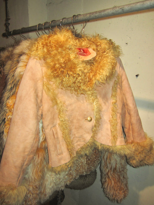 AVIREX mouton jacket