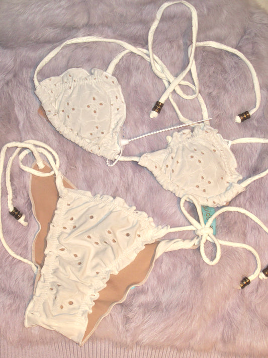 Vintage Brazilian cotton bikini