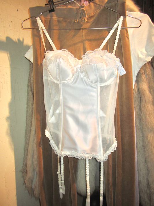 00s VS bridal bustier corset