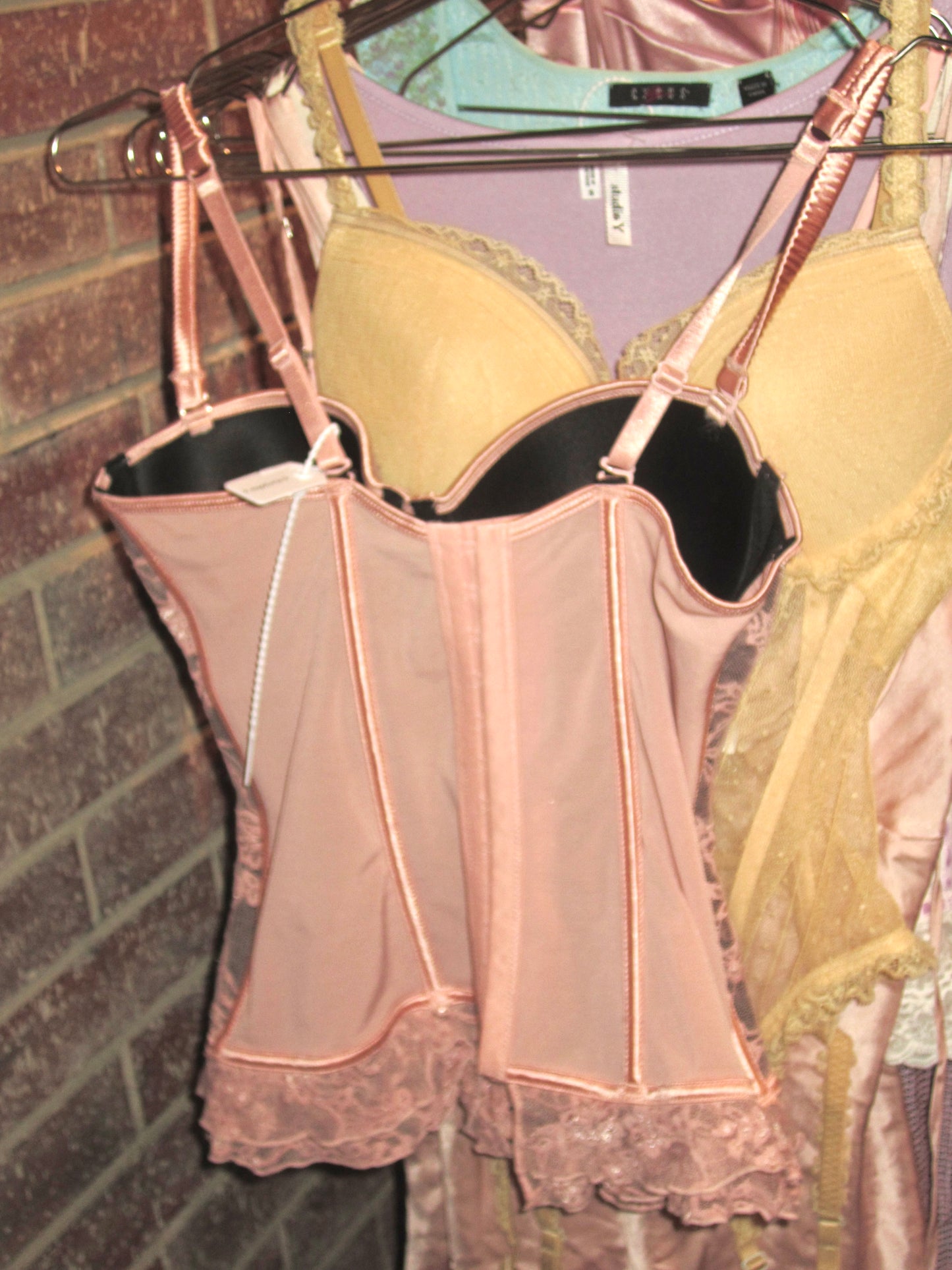 00s coquette lace bustier corset