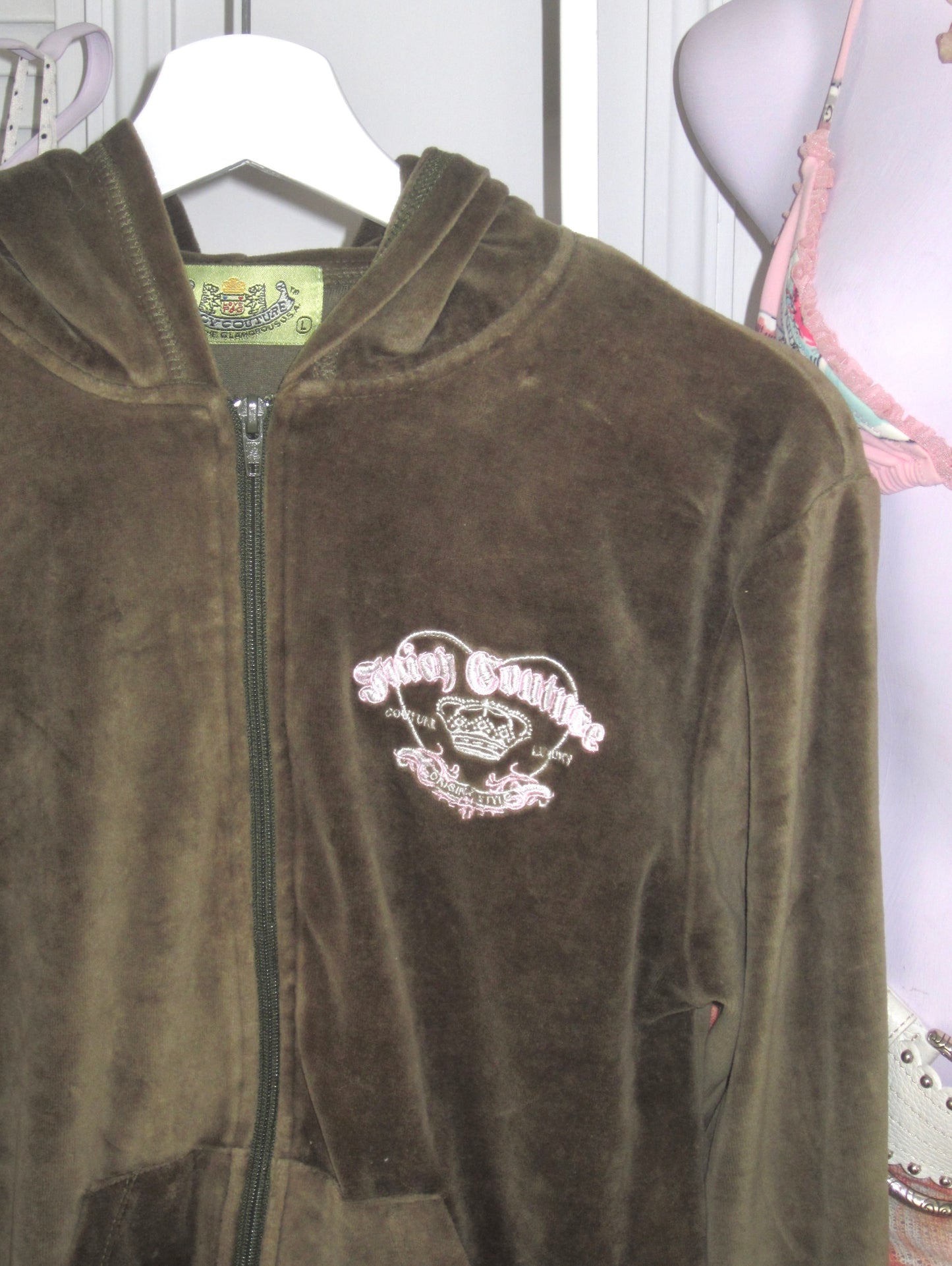 00s juicy couture velour bag