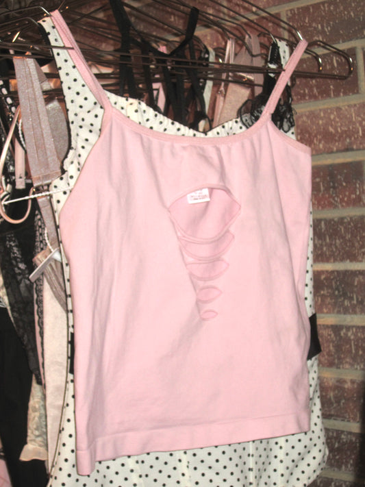 Vintage playboy powder pink bunny tank