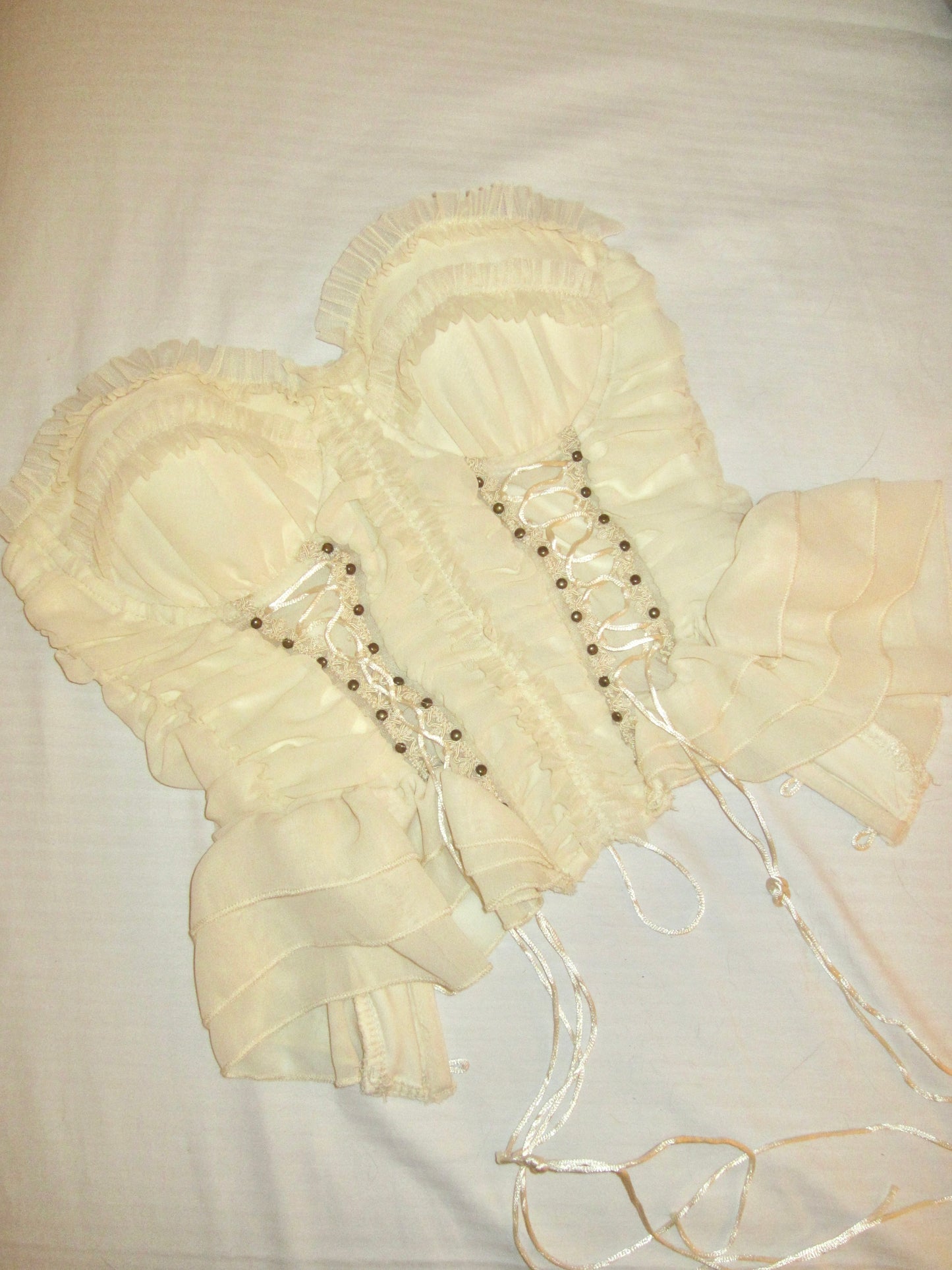 Ivory Lace Up