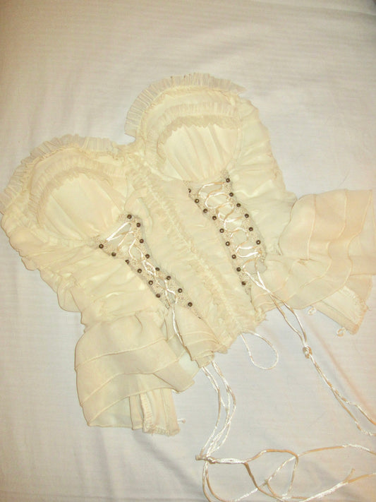 Ivory Lace Up