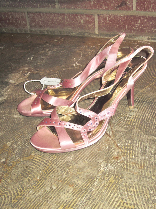 00s US vintage NINA pink mule