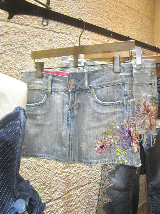 Vintage Abercrombie & fitch denim skirt