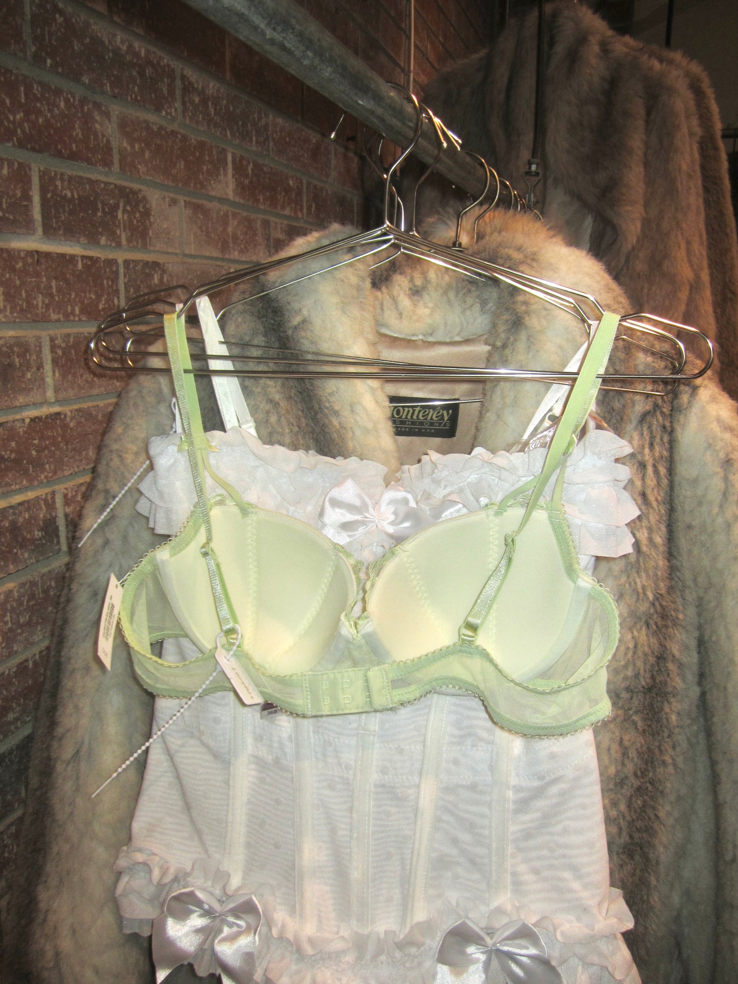 Adore me lime green coquette