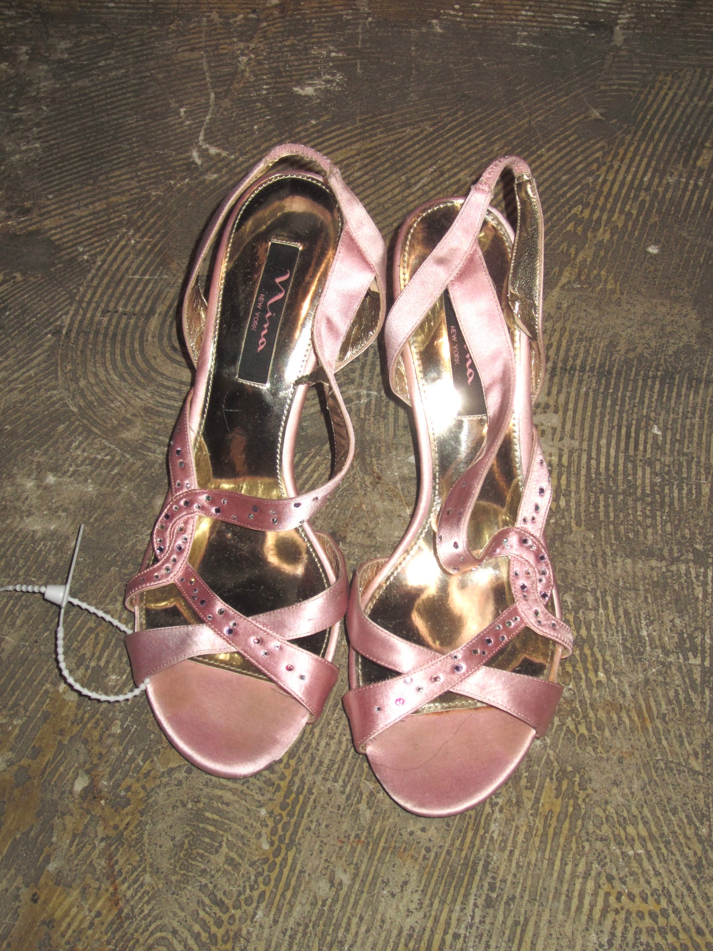 00s US vintage NINA pink mule