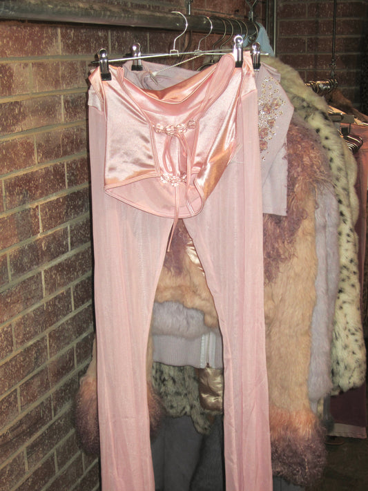 Y2K deadstock dream girl baby pink bubble gum set