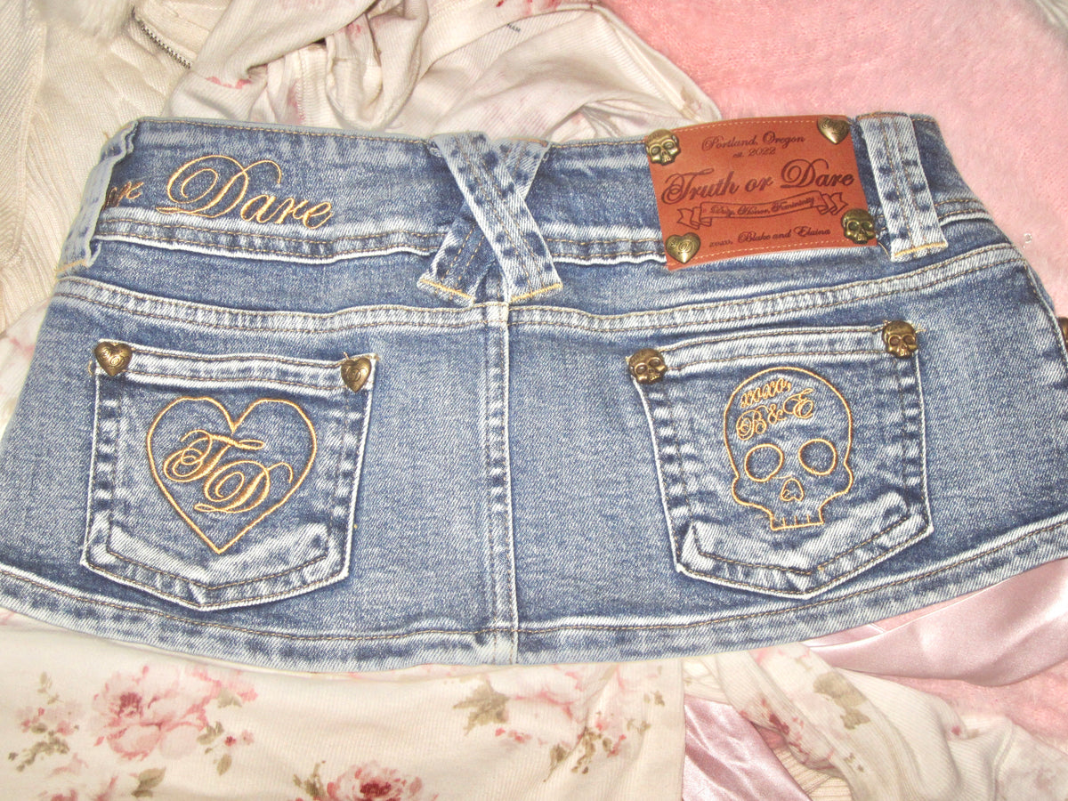 Blue Heart and Skull Diary