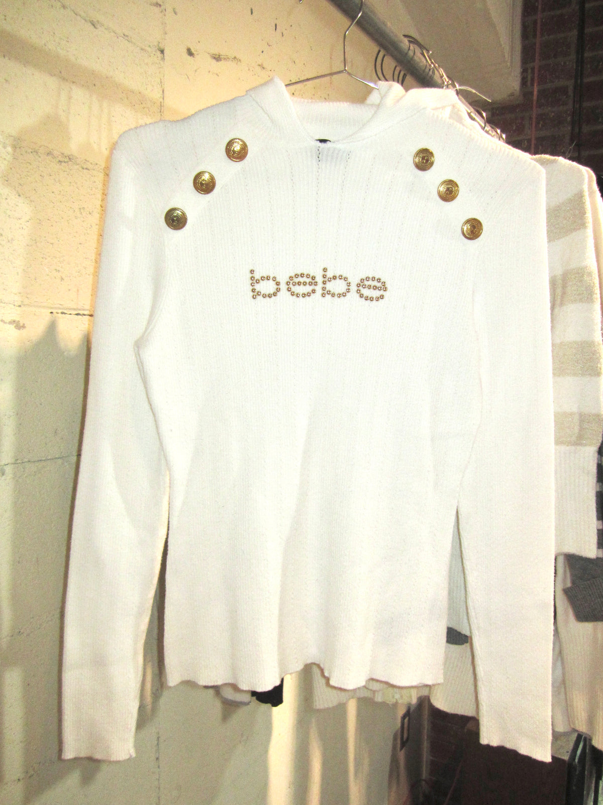 Ivory Golden Button Serenade