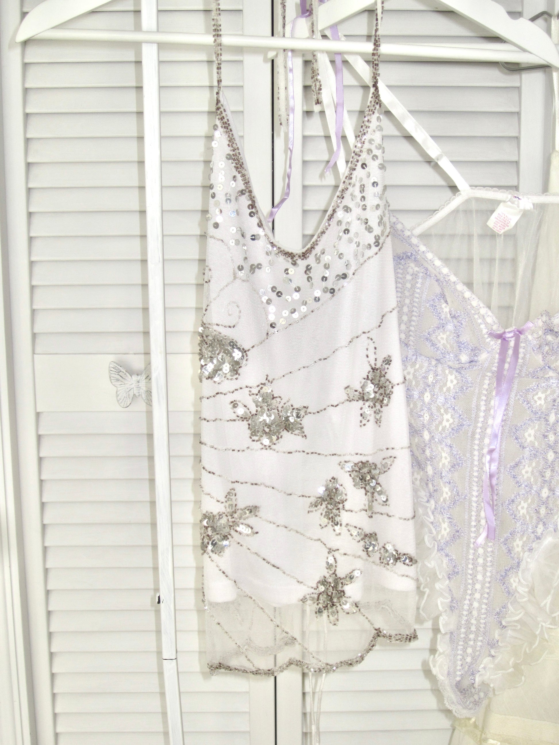 Silver Butterfly Glow