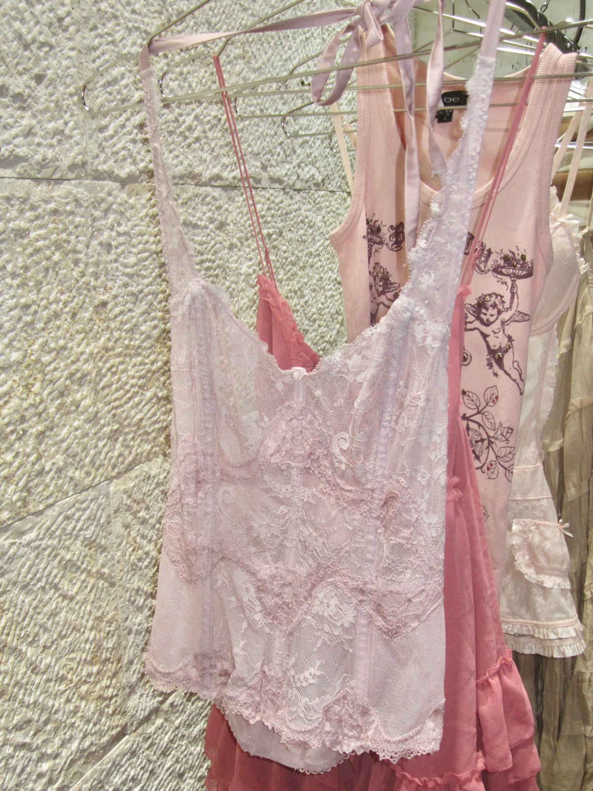 Lavender Floral Lace Camisole