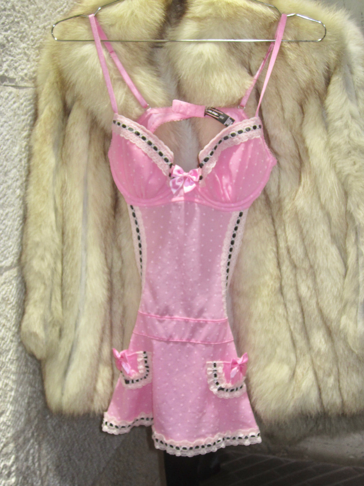 Pink Dot Ribbon Pocket Slip