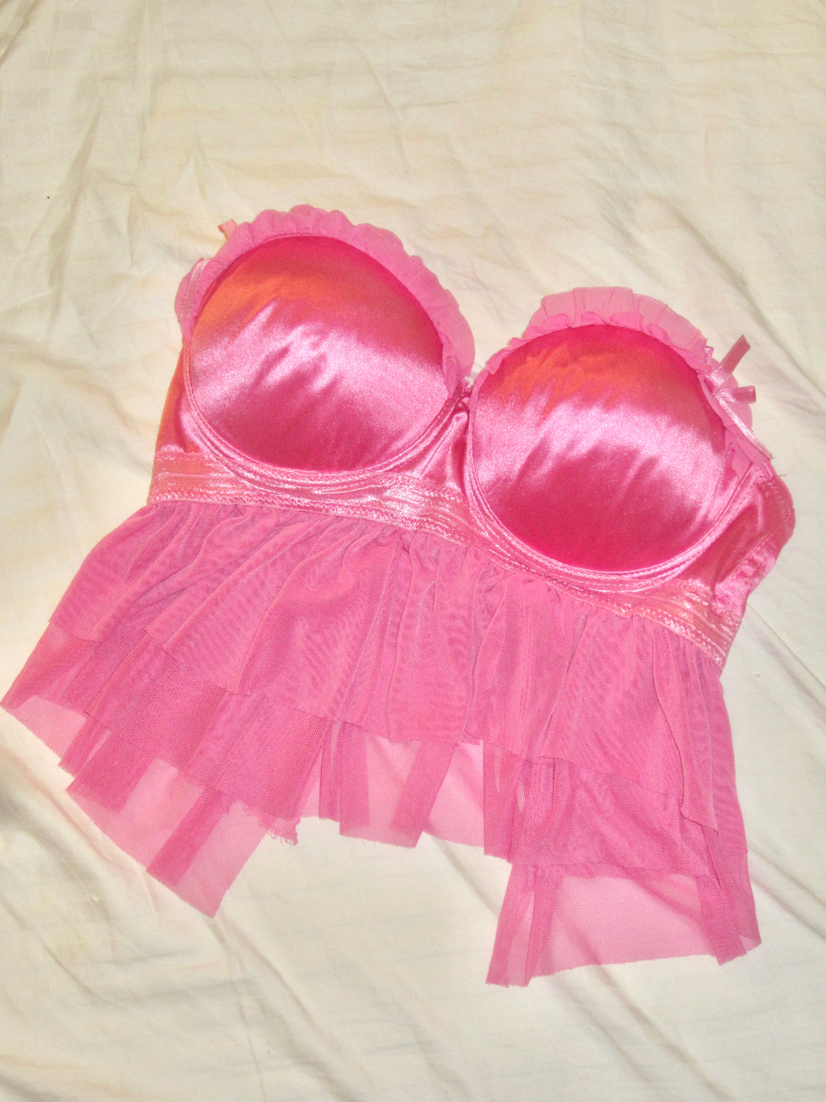 Fuchsia Satin Flirt