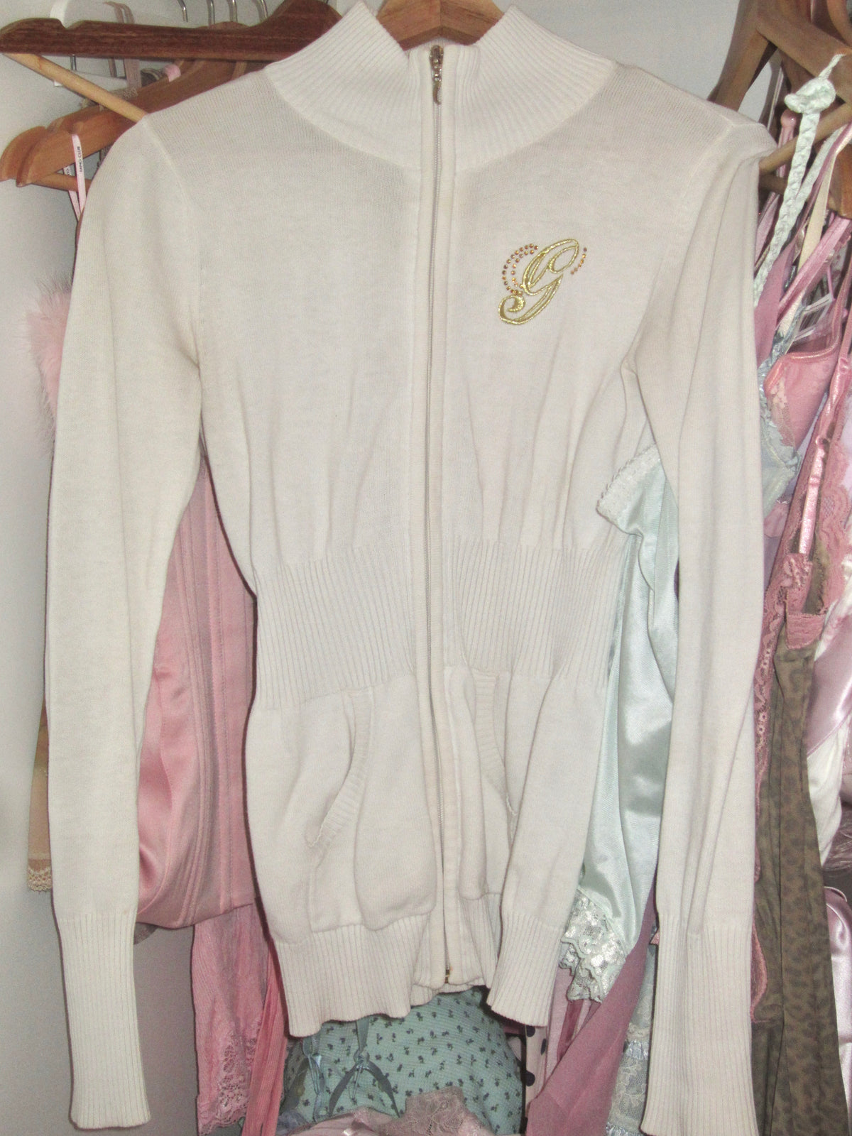 Ivory Golden Monogram