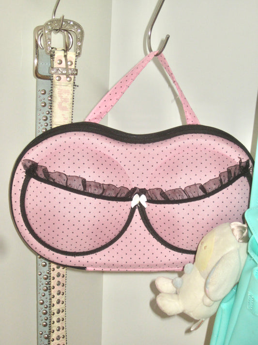 Pink Dot Lingerie Case