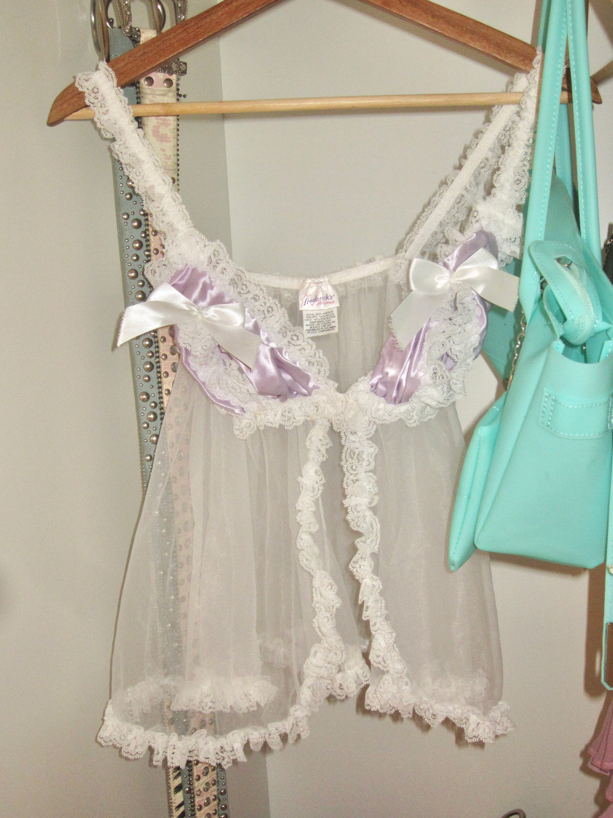 Frederick's Lace Babydoll