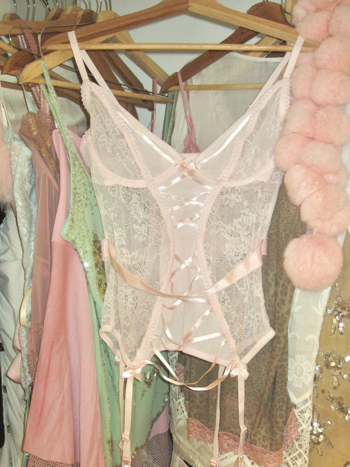 Blush Lace Entwined