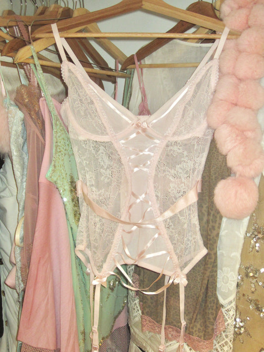 Blush Lace Entwined