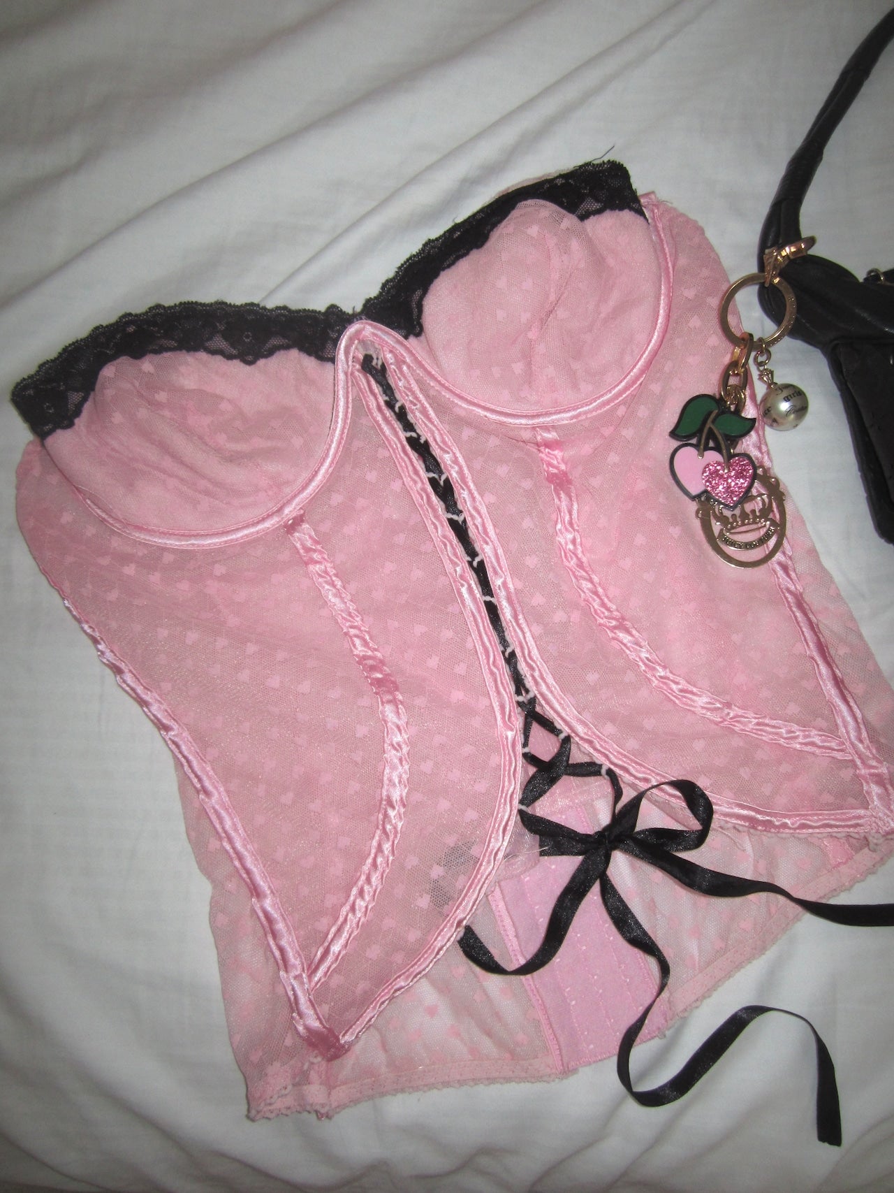 Sinister cupcake corset top