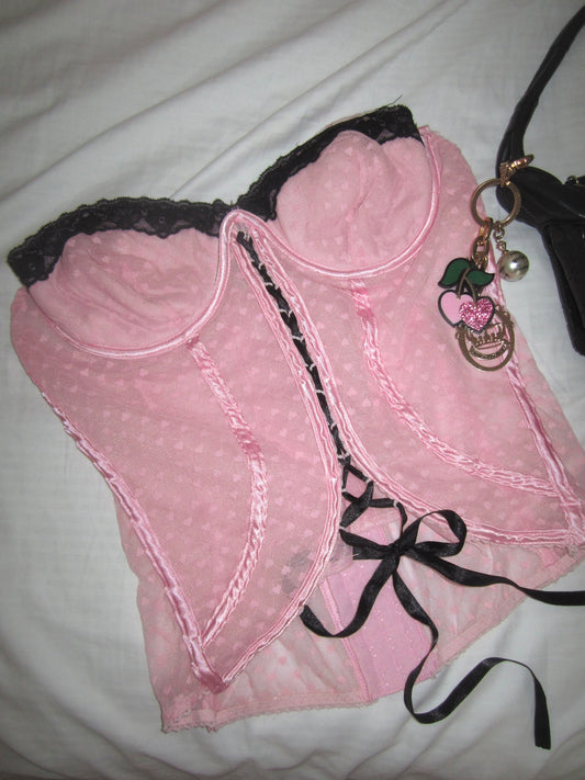 Sinister cupcake corset top