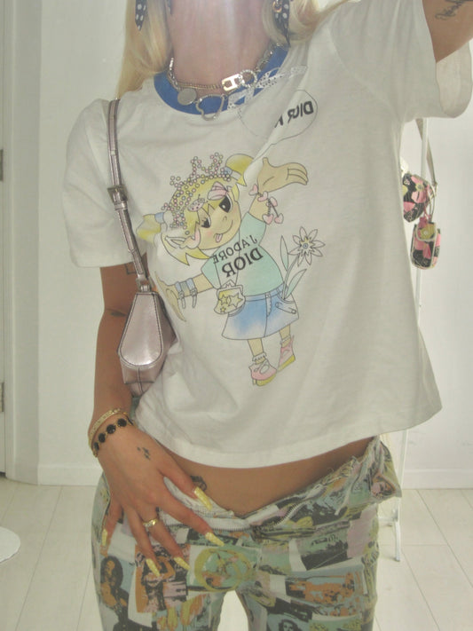 John Galiiano vintage Dior tee
