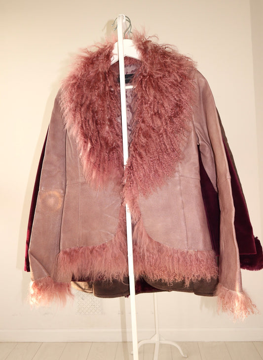 Smoky pink poodle