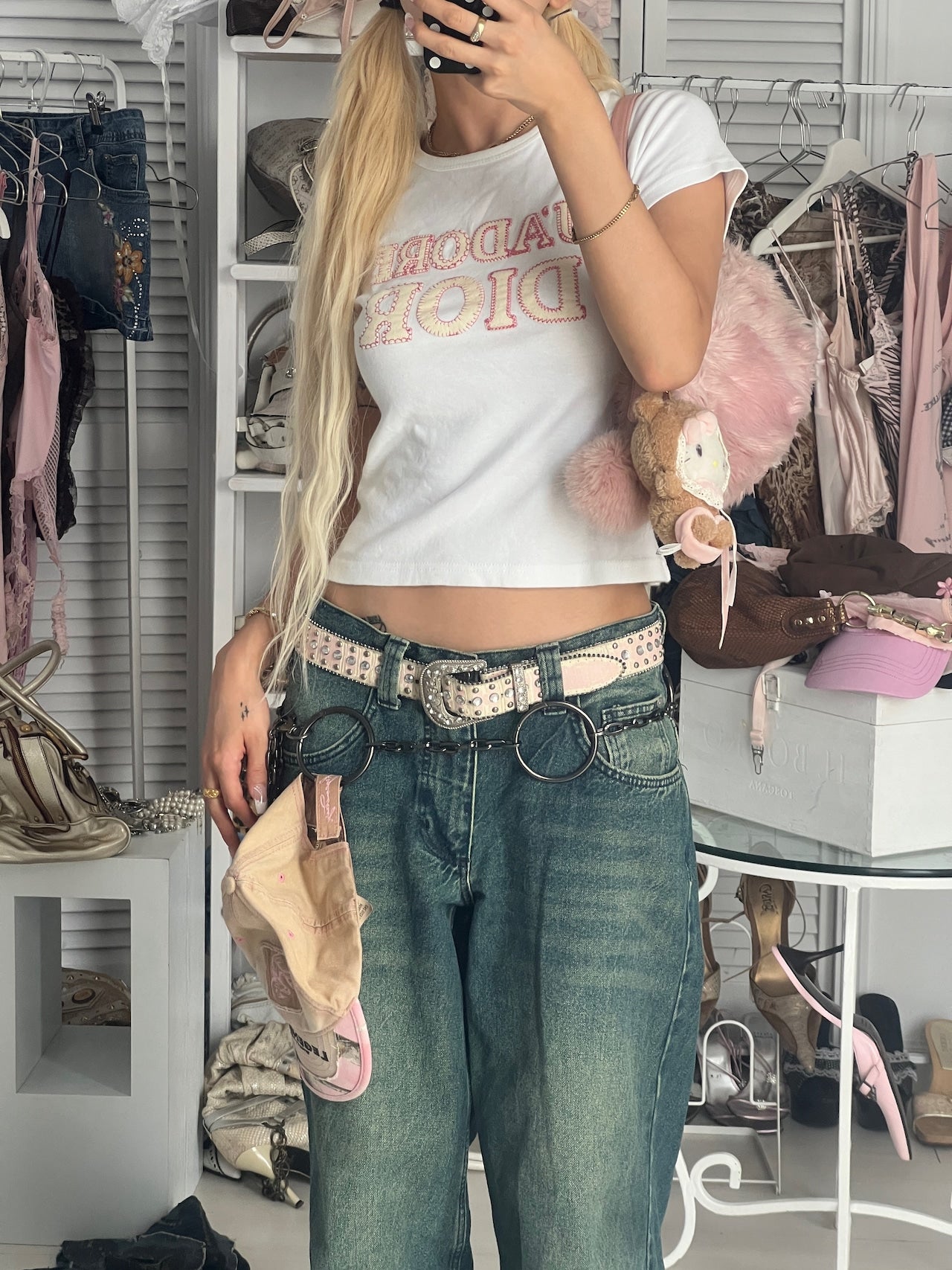 Vintage Dior patchwork tee