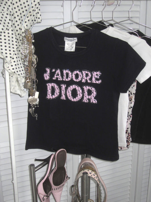 Vintage Dior baby tee