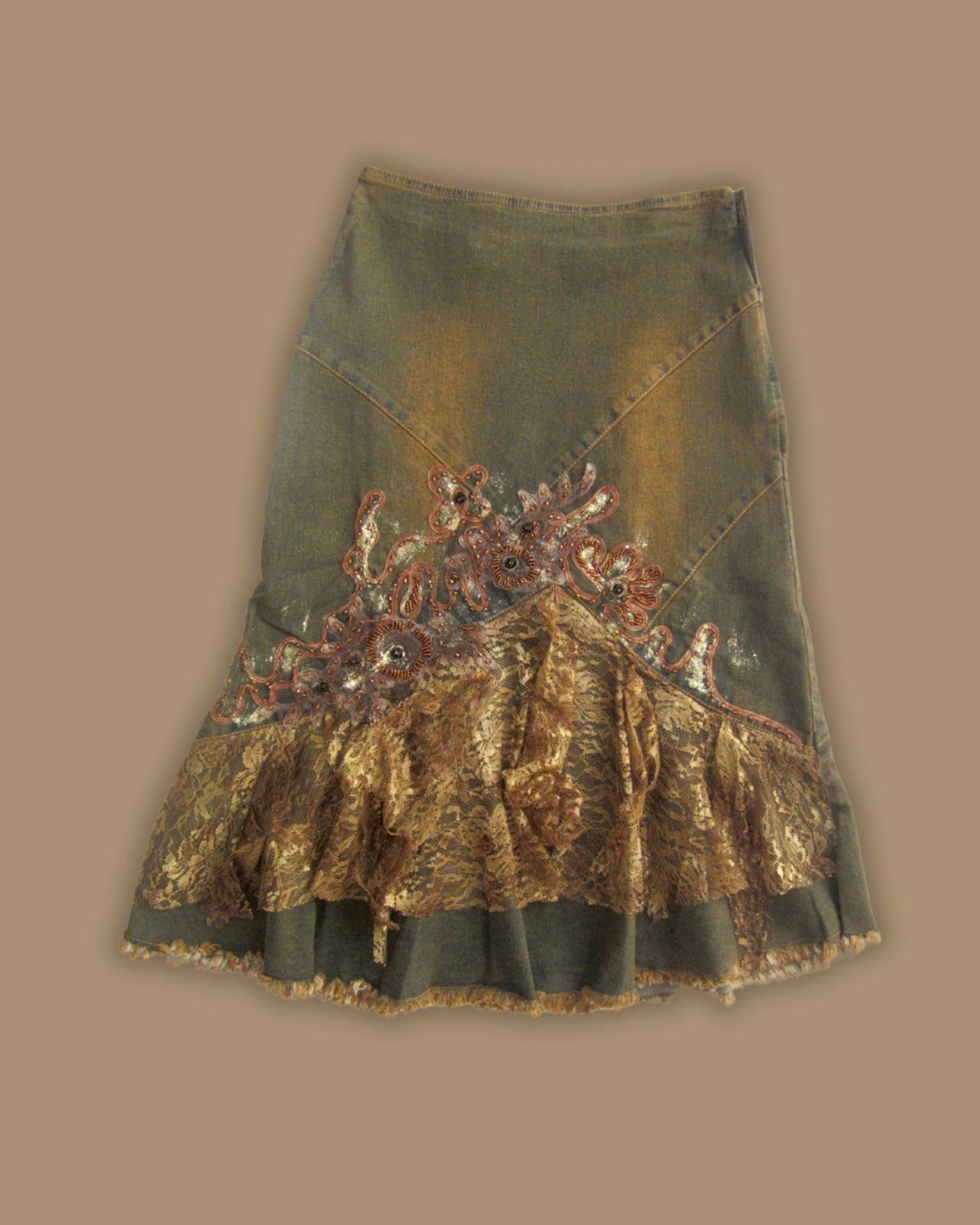 00s Herbarium vice long skirt